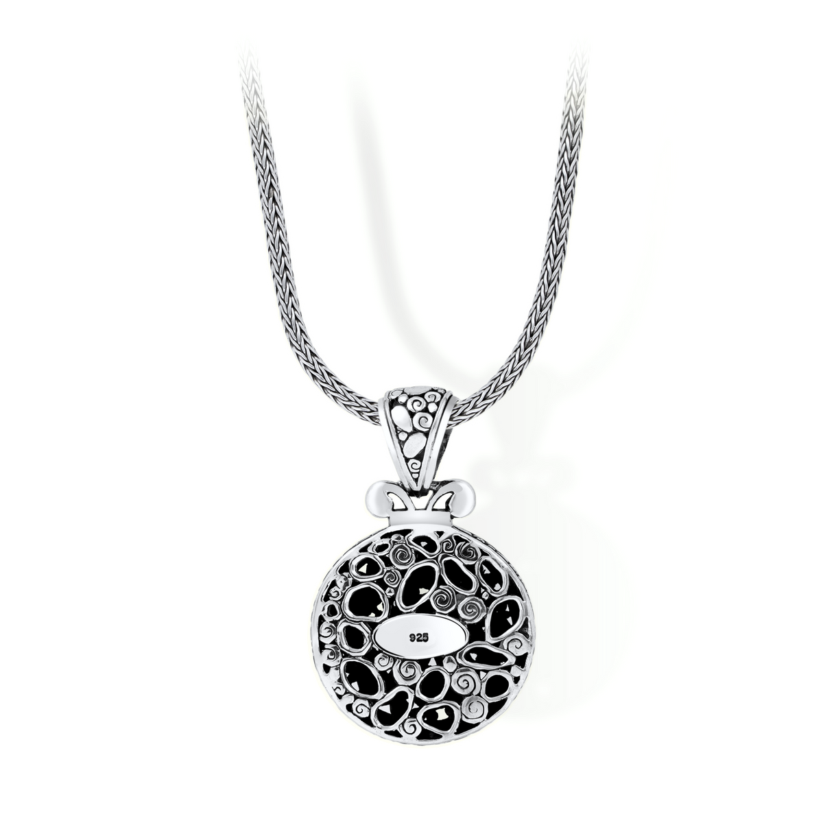 Pumice Essence Round Pendant