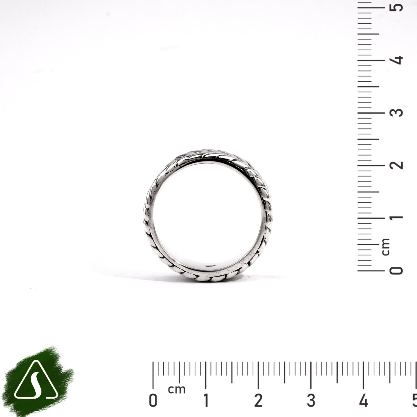 Handcrafted Sterling Silver Chevron Band Ring | Unisex Minimalist Statement Ring | Balinese Artisan Jewelry