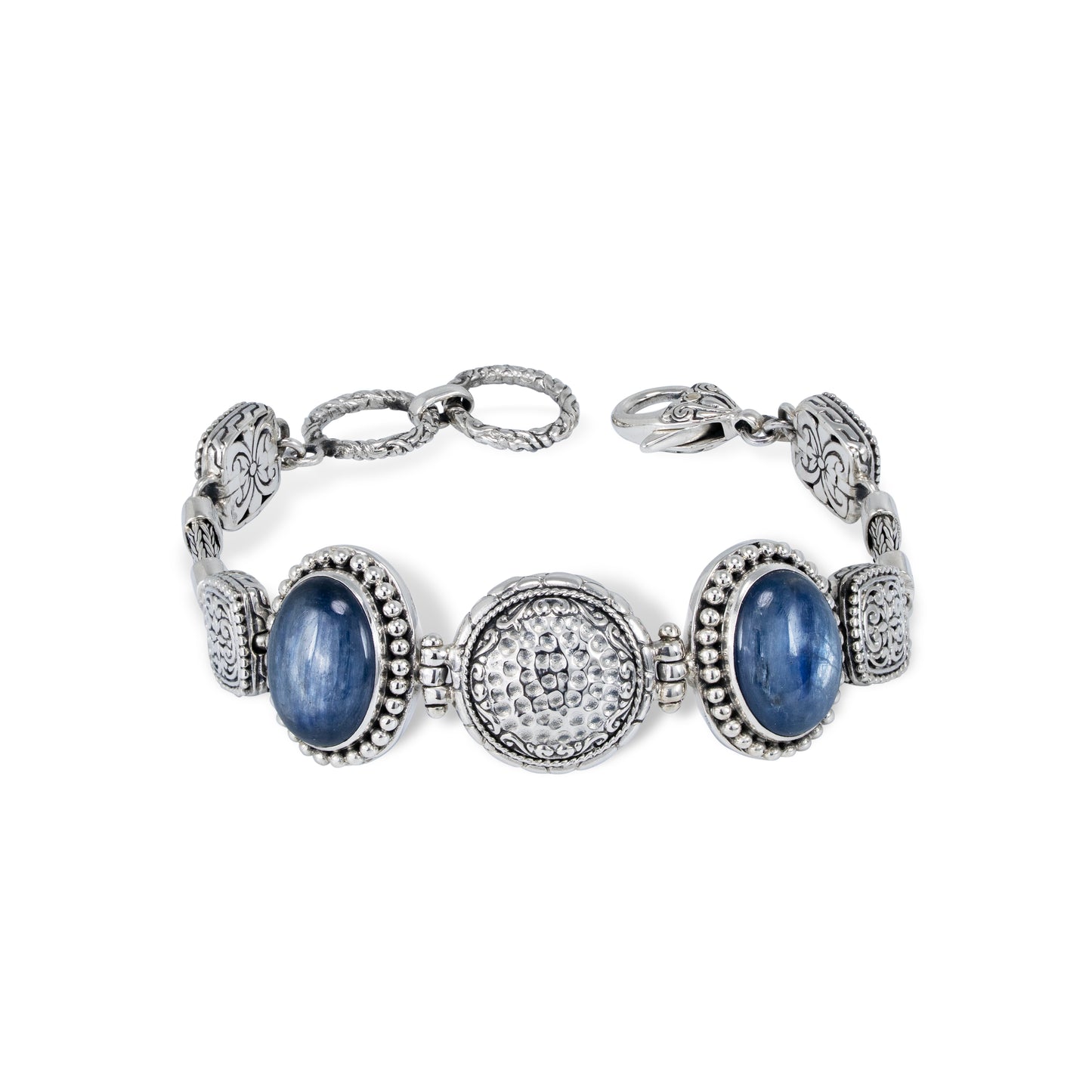 Sterling Silver Blue Kyanite Bracelet