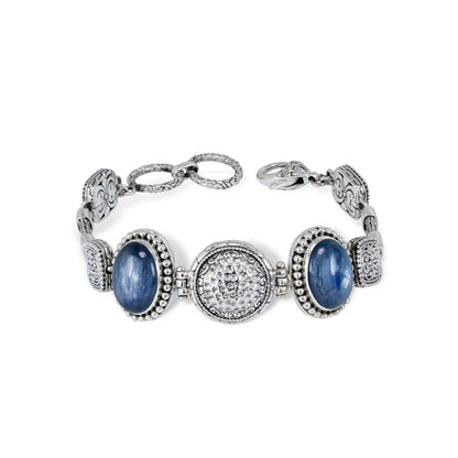 Sterling Silver Blue Kyanite Bracelet