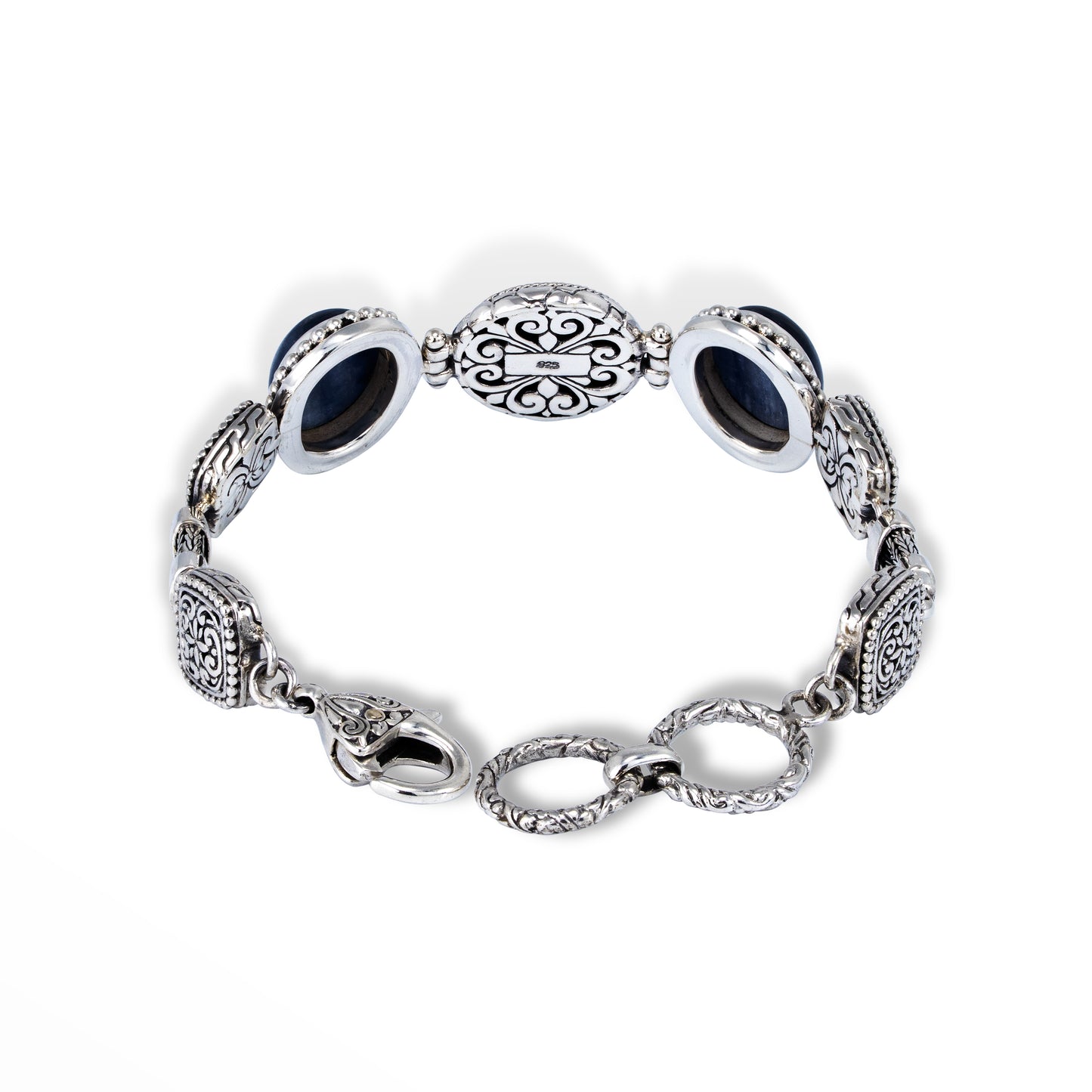 Sterling Silver Blue Kyanite Bracelet