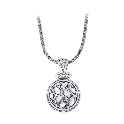 Pumice Essence Round Pendant
