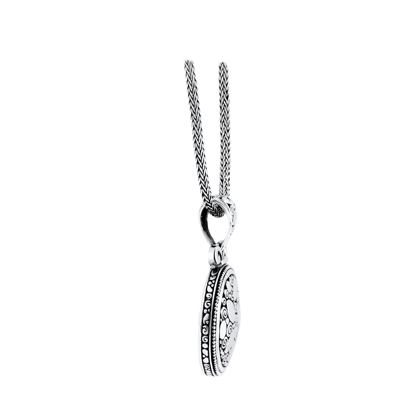 Pumice Essence Round Pendant