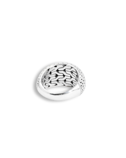Dragon Bone Sterling Silver Ring