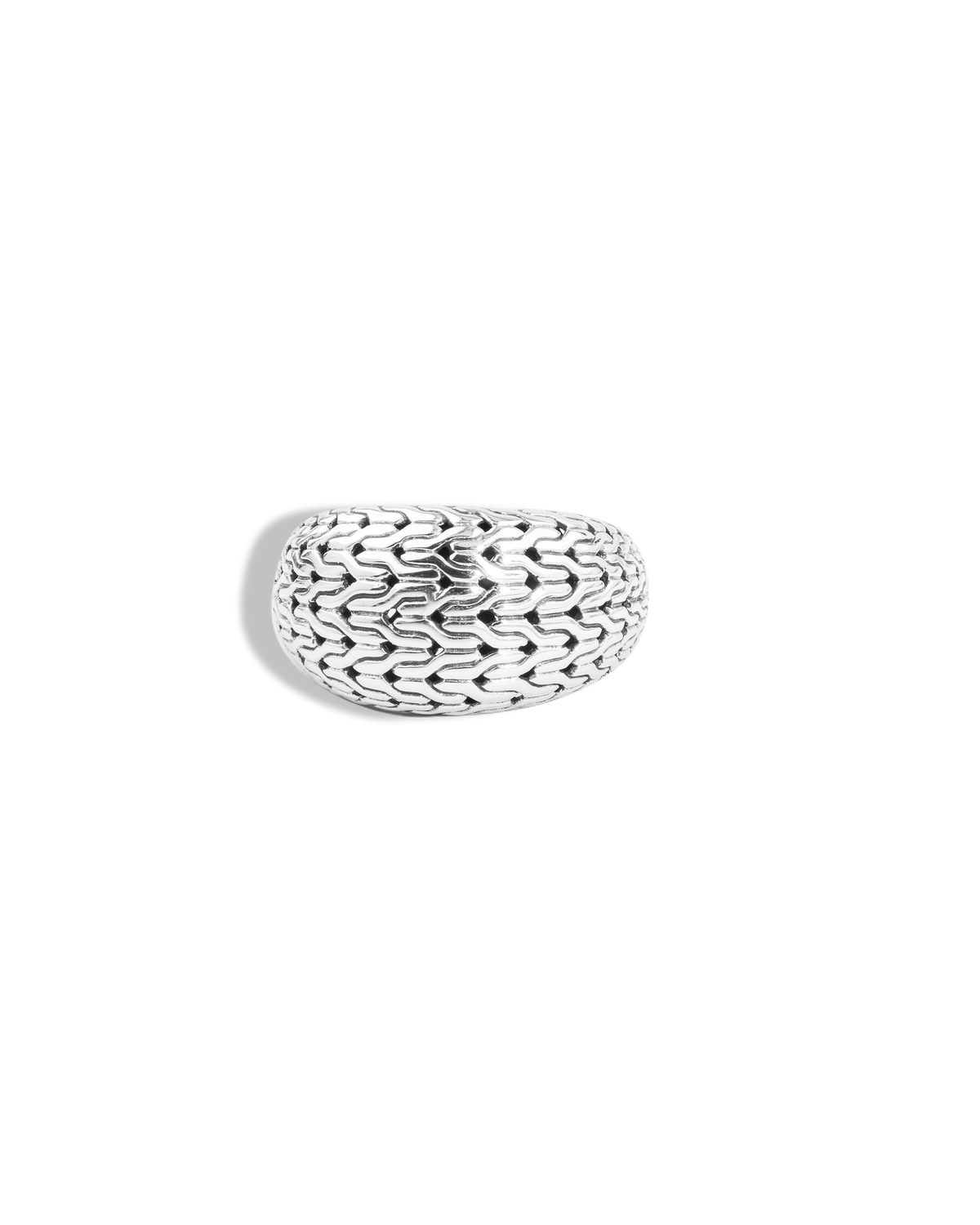 Dragon Bone Sterling Silver Ring