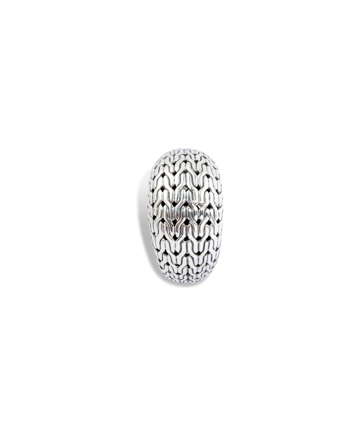 Dragon Bone Sterling Silver Ring